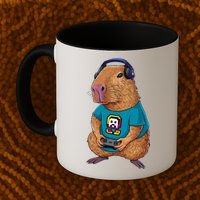 Capybara Funny Video Games Capybara Great Gift Mug