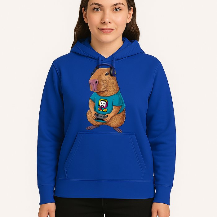 Capybara Funny Video Games Capybara Great Gift Hoodie