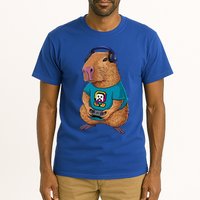 Capybara Funny Video Games Capybara Great Gift Tall T-Shirt