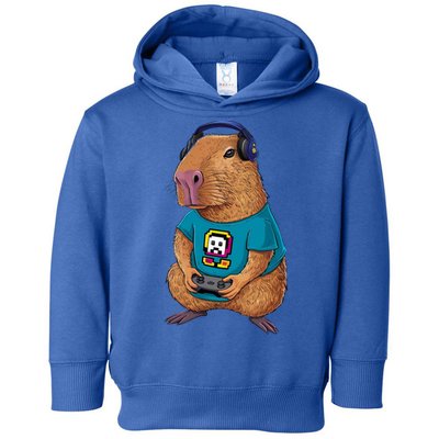 Capybara Funny Video Games Capybara Great Gift Toddler Hoodie