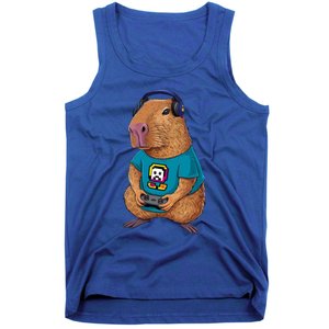 Capybara Funny Video Games Capybara Great Gift Tank Top