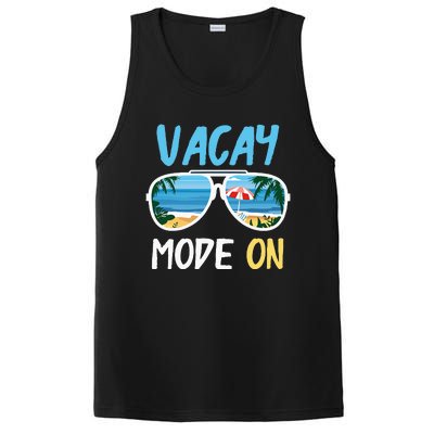 Cute Funny Vacay Mode On Summer Family Vacation PosiCharge Competitor Tank