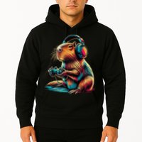 Capybara Funny Video Games Capybara Hoodie