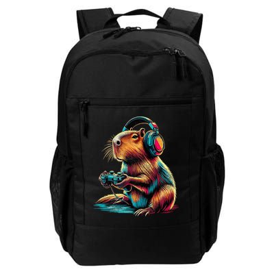 Capybara Funny Video Games Capybara Backpack