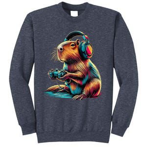 Capybara Funny Video Games Capybara Sweatshirt