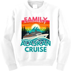 Cruise Family Vacation 2024 Matching Alaska Kids Sweatshirt