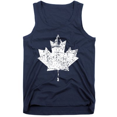 Canada Flag Vintage Women Canada Tank Top