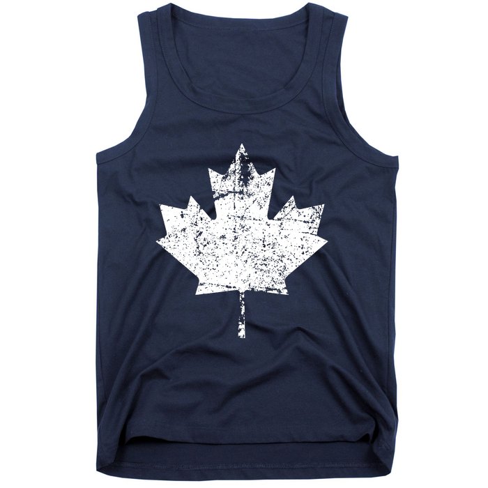 Canada Flag Vintage Women Canada Tank Top