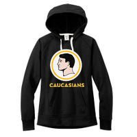 Caucasians Funny Vintage Caucasians Pride Women's Fleece Hoodie