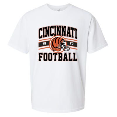 Cincinnati Football Vintage Sueded Cloud Jersey T-Shirt