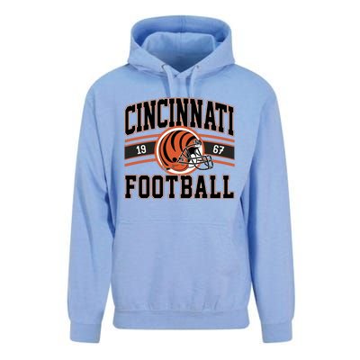 Cincinnati Football Vintage Unisex Surf Hoodie