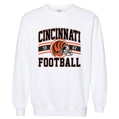 Cincinnati Football Vintage Garment-Dyed Sweatshirt