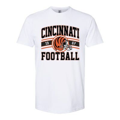 Cincinnati Football Vintage Softstyle® CVC T-Shirt