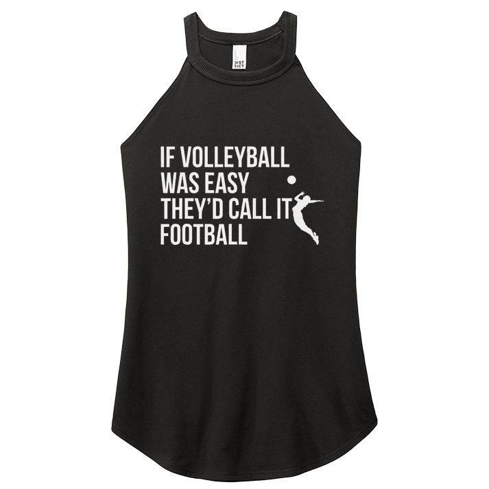 Cute Funny Volleyball Women's Perfect Tri Rocker Tank