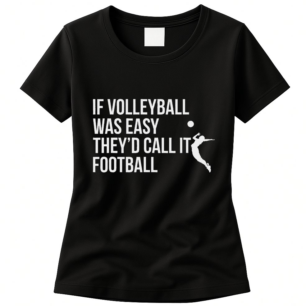 Cute Funny Volleyball Womens T-Shirt
