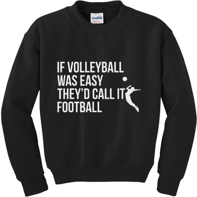 Cute Funny Volleyball Kids Sweatshirt