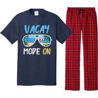 Cute Funny Vacay Mode On Summer Family Vacation Pajama Set