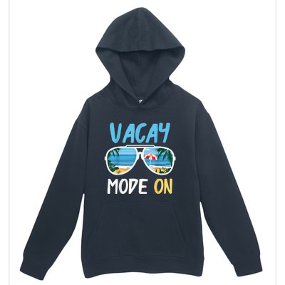 Cute Funny Vacay Mode On Summer Family Vacation Urban Pullover Hoodie