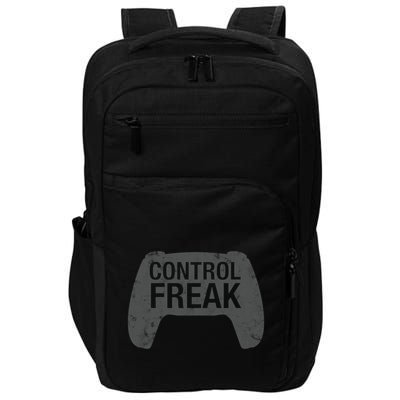 Control Freak Video Game Console Controller Funny Gift Funny Gamer Gift Impact Tech Backpack