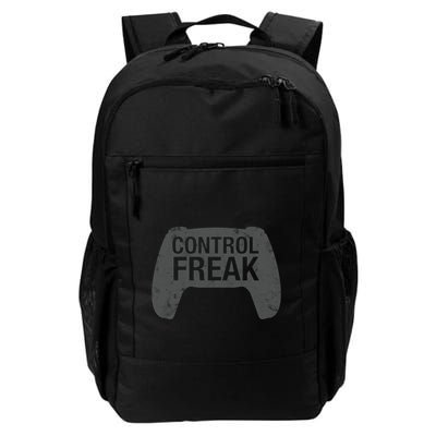 Control Freak Video Game Console Controller Funny Gift Funny Gamer Gift Backpack