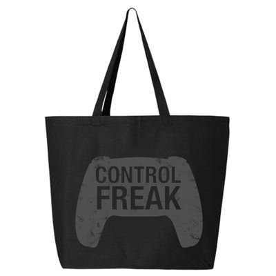 Control Freak Video Game Console Controller Funny Gift Funny Gamer Gift 25L Jumbo Tote