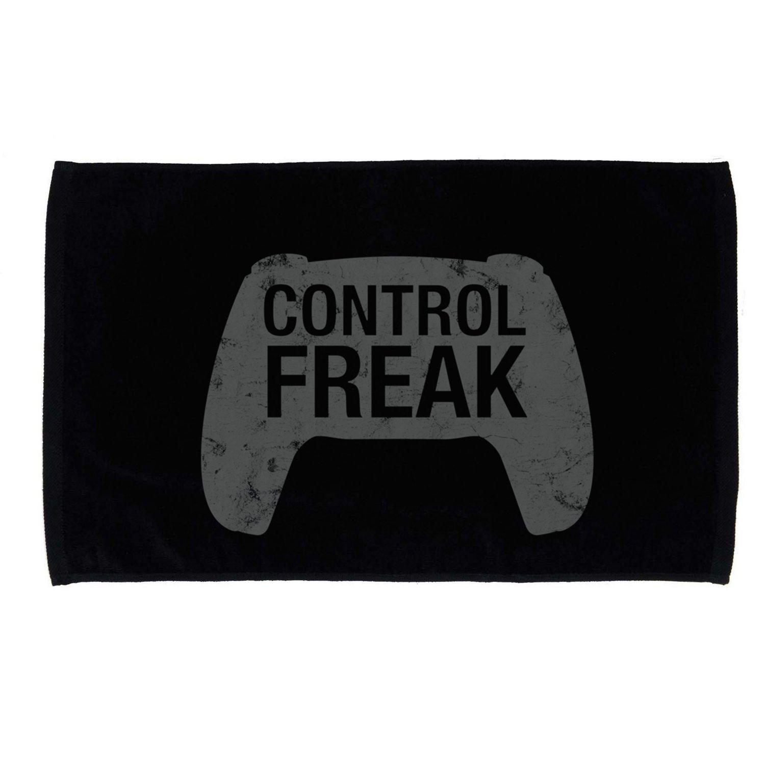 Control Freak Video Game Console Controller Funny Gift Funny Gamer Gift Microfiber Hand Towel