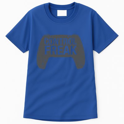 Control Freak Video Game Console Controller Funny Gift Funny Gamer Gift Tall T-Shirt