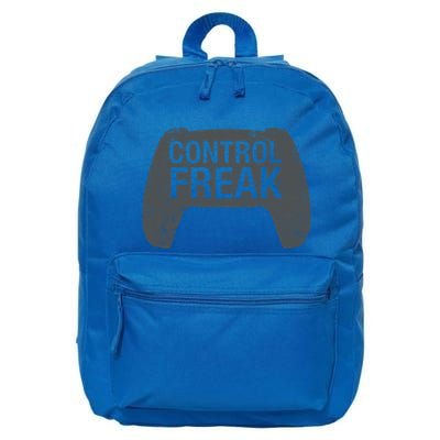 Control Freak Video Game Console Controller Funny Gift Funny Gamer Gift 16 in Basic Backpack