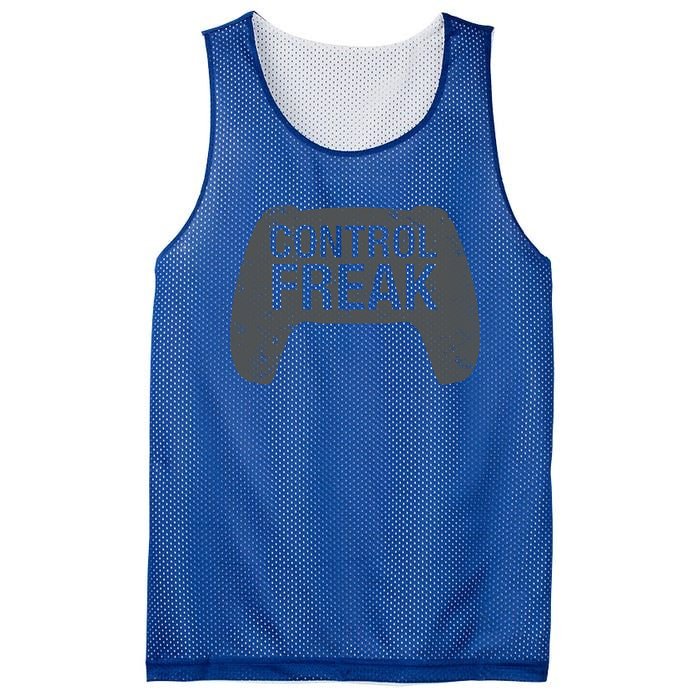 Control Freak Video Game Console Controller Funny Gift Funny Gamer Gift Mesh Reversible Basketball Jersey Tank