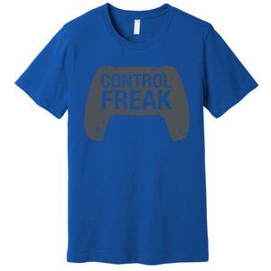 Control Freak Video Game Console Controller Funny Gift Funny Gamer Gift Premium T-Shirt