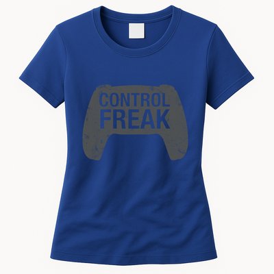 Control Freak Video Game Console Controller Funny Gift Funny Gamer Gift Womens T-Shirt