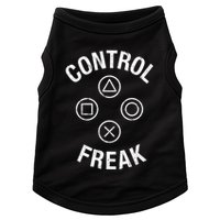 Control Freak Video Game Console Controller Buttons Cute Gift Gamer Funny Gift Doggie Tank