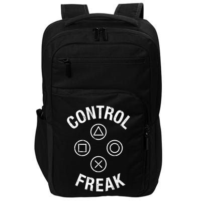 Control Freak Video Game Console Controller Buttons Cute Gift Gamer Funny Gift Impact Tech Backpack