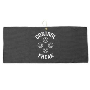 Control Freak Video Game Console Controller Buttons Cute Gift Gamer Funny Gift Large Microfiber Waffle Golf Towel