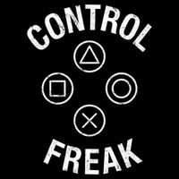 Control Freak Video Game Console Controller Buttons Cute Gift Gamer Funny Gift Cooling Performance Long Sleeve Crew