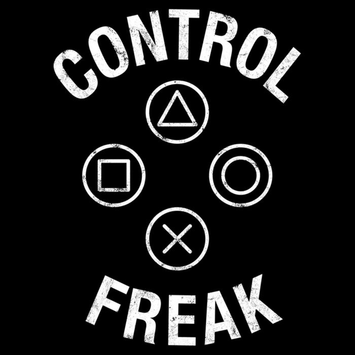 Control Freak Video Game Console Controller Buttons Cute Gift Gamer Funny Gift Cooling Performance Long Sleeve Crew