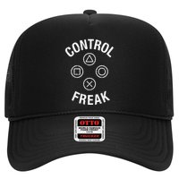 Control Freak Video Game Console Controller Buttons Cute Gift Gamer Funny Gift Trucker Hat