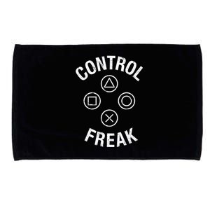 Control Freak Video Game Console Controller Buttons Cute Gift Gamer Funny Gift Microfiber Hand Towel