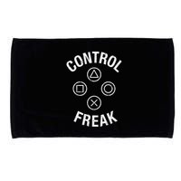 Control Freak Video Game Console Controller Buttons Cute Gift Gamer Funny Gift Microfiber Hand Towel