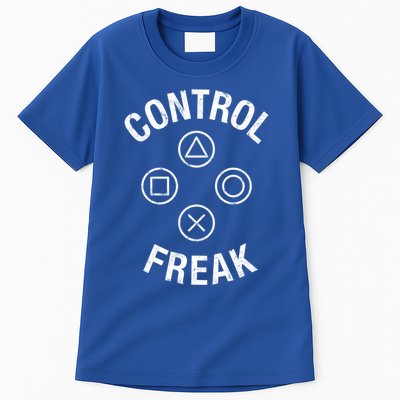 Control Freak Video Game Console Controller Buttons Cute Gift Gamer Funny Gift Tall T-Shirt