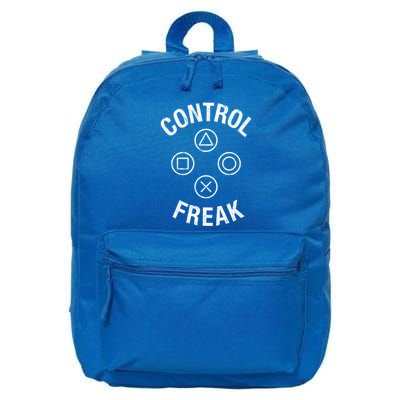 Control Freak Video Game Console Controller Buttons Cute Gift Gamer Funny Gift 16 in Basic Backpack