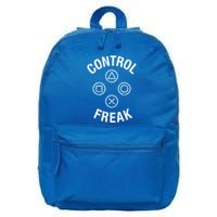 Control Freak Video Game Console Controller Buttons Cute Gift Gamer Funny Gift 16 in Basic Backpack
