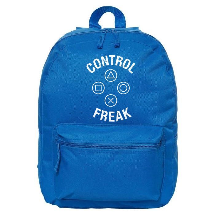 Control Freak Video Game Console Controller Buttons Cute Gift Gamer Funny Gift 16 in Basic Backpack