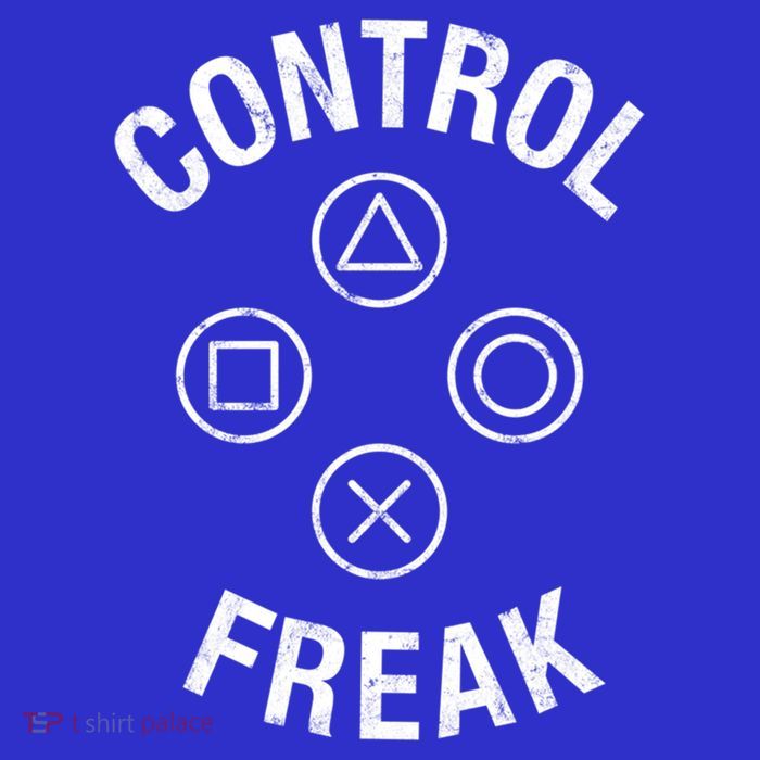 Control Freak Video Game Console Controller Buttons Cute Gift Gamer Funny Gift Tie-Dye T-Shirt