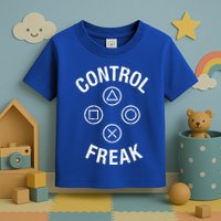 Control Freak Video Game Console Controller Buttons Cute Gift Gamer Funny Gift Toddler T-Shirt