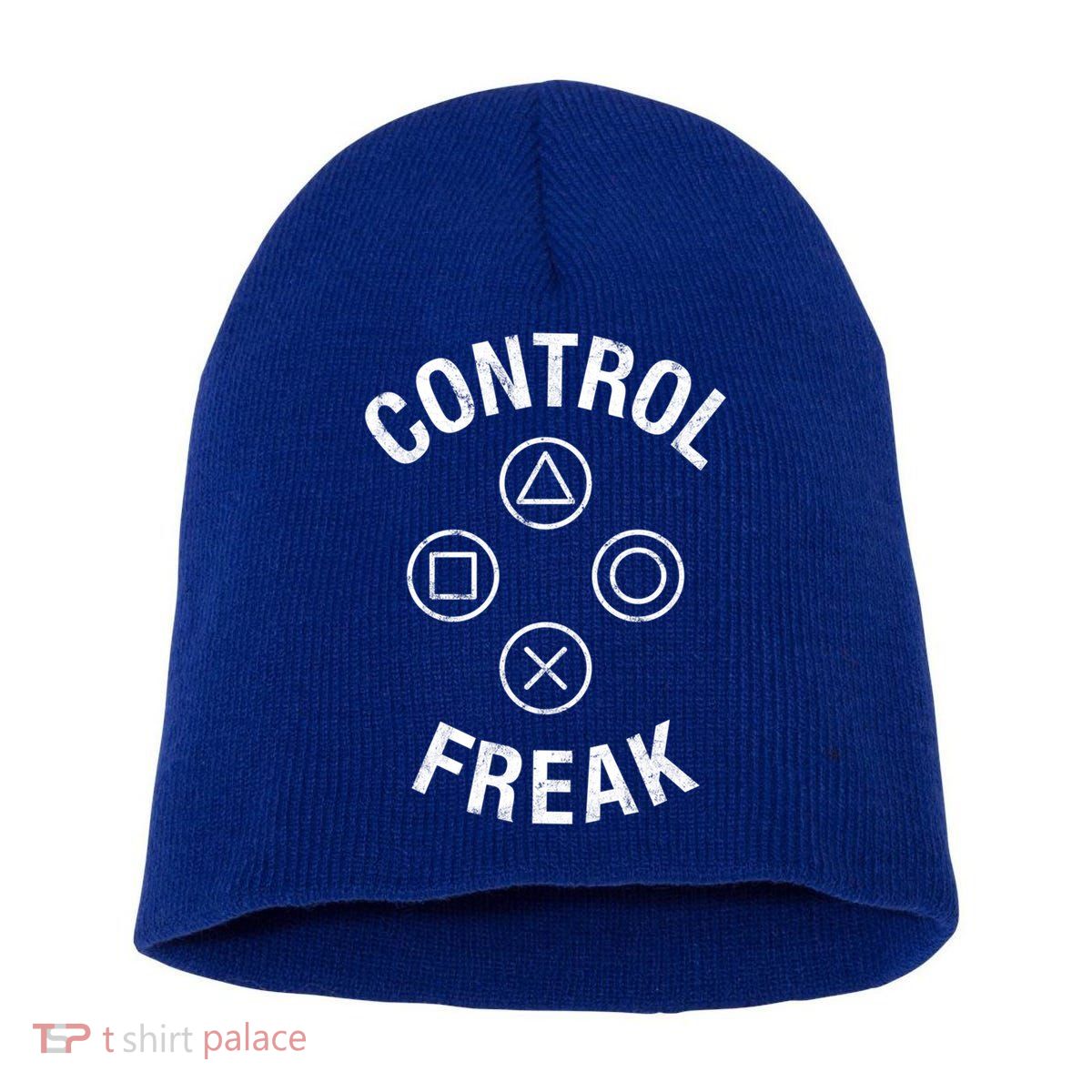 Control Freak Video Game Console Controller Buttons Cute Gift Gamer Funny Gift Short Acrylic Beanie
