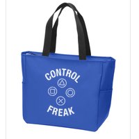 Control Freak Video Game Console Controller Buttons Cute Gift Gamer Funny Gift Zip Tote Bag