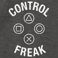 Control Freak Video Game Console Controller Buttons Cute Gift Gamer Funny Gift Vector Backpack