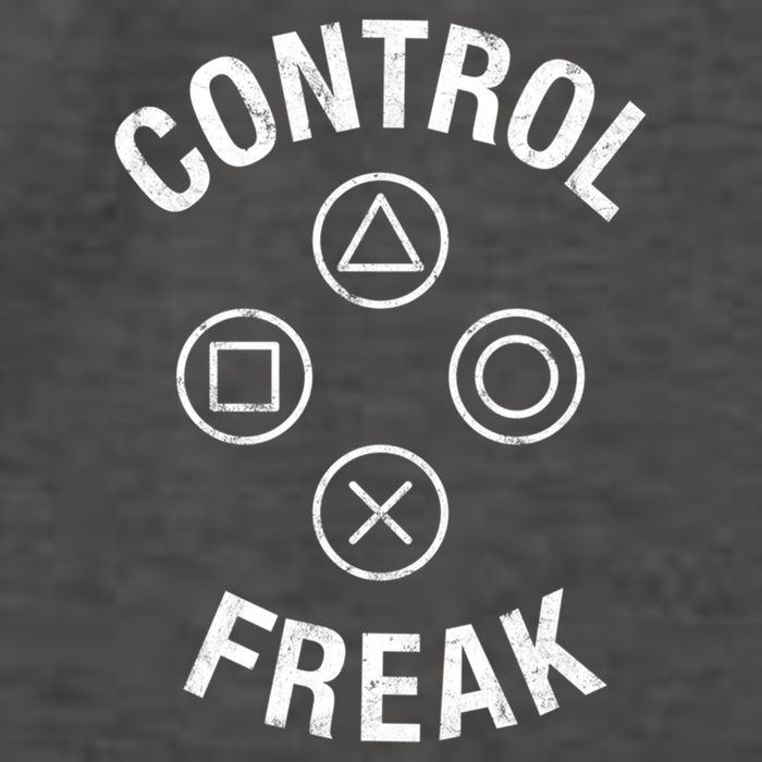 Control Freak Video Game Console Controller Buttons Cute Gift Gamer Funny Gift Vector Backpack