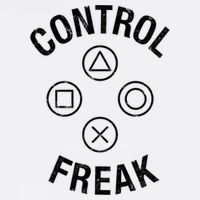 Control Freak Video Game Console Controller Buttons Cute Gift Gamer Funny Gift Garment-Dyed Sweatshirt
